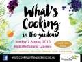 2015 What's Cooking in the Gardens?