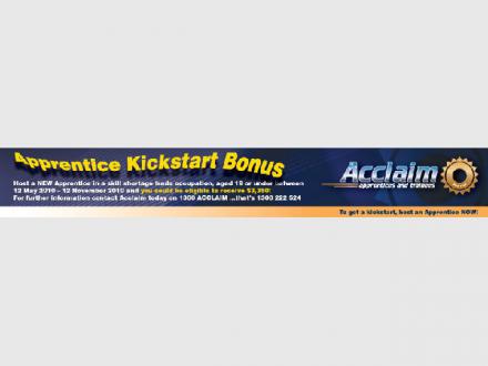 Acclaim Apprentices and Trainees Acclaim Apprentices and Trainees
