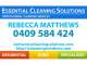 Essential Cleaning Solutions Essential Cleaning Solutions