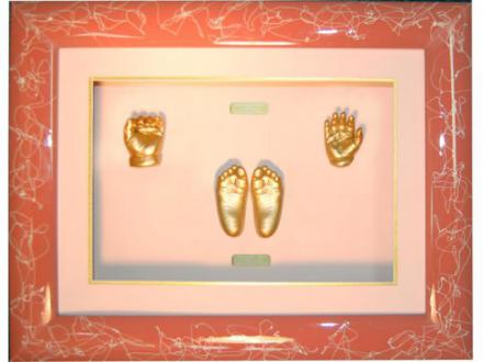 HappyOlina Baby hand feet sculpture