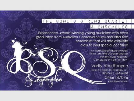 The Bonito String Quartet & Ensembles