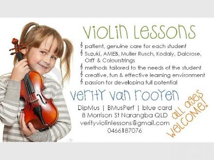 Violin Teacher - Verity Violin Teacher - Verity