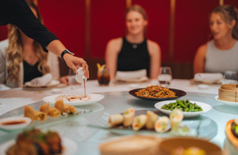 DIning at The Star restaurant