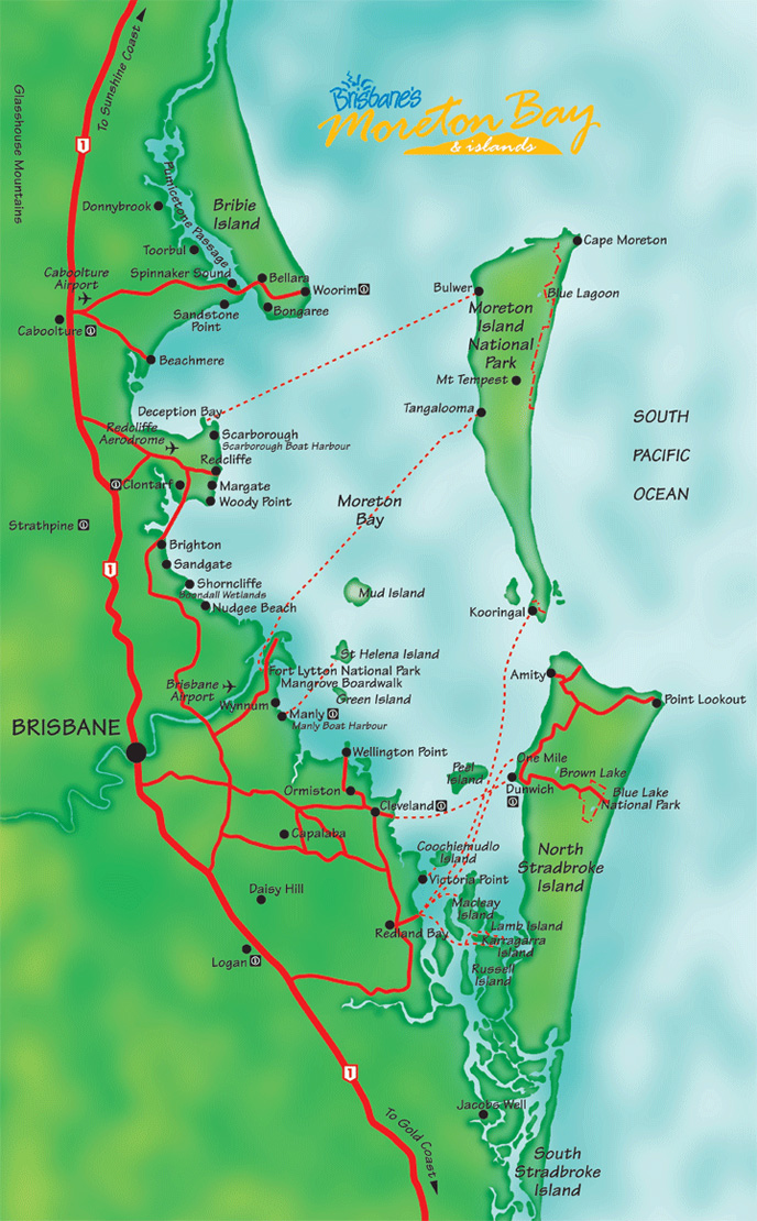 Moreton Bay Map
