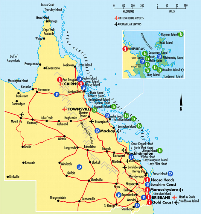 Interactive Queensland Map