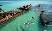 Moreton Island Snorkel and Sand Boarding 4WD Day Trip from Brisbane